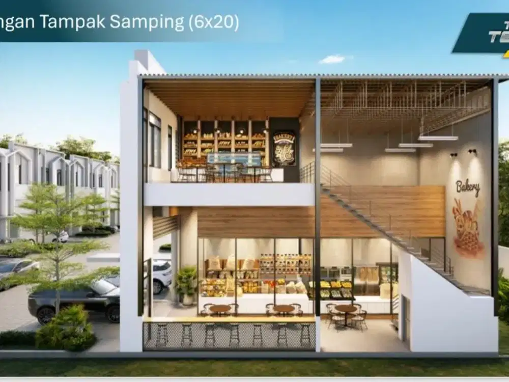 Disewakan 2 Unit Gudang Gandeng di Taman Tekno BSD