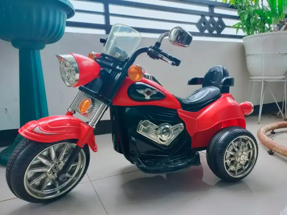 Motor mainan aki model Harley
