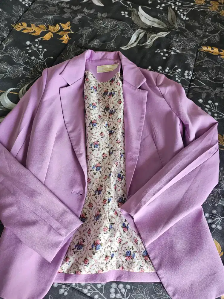 Blazer Ungu soft