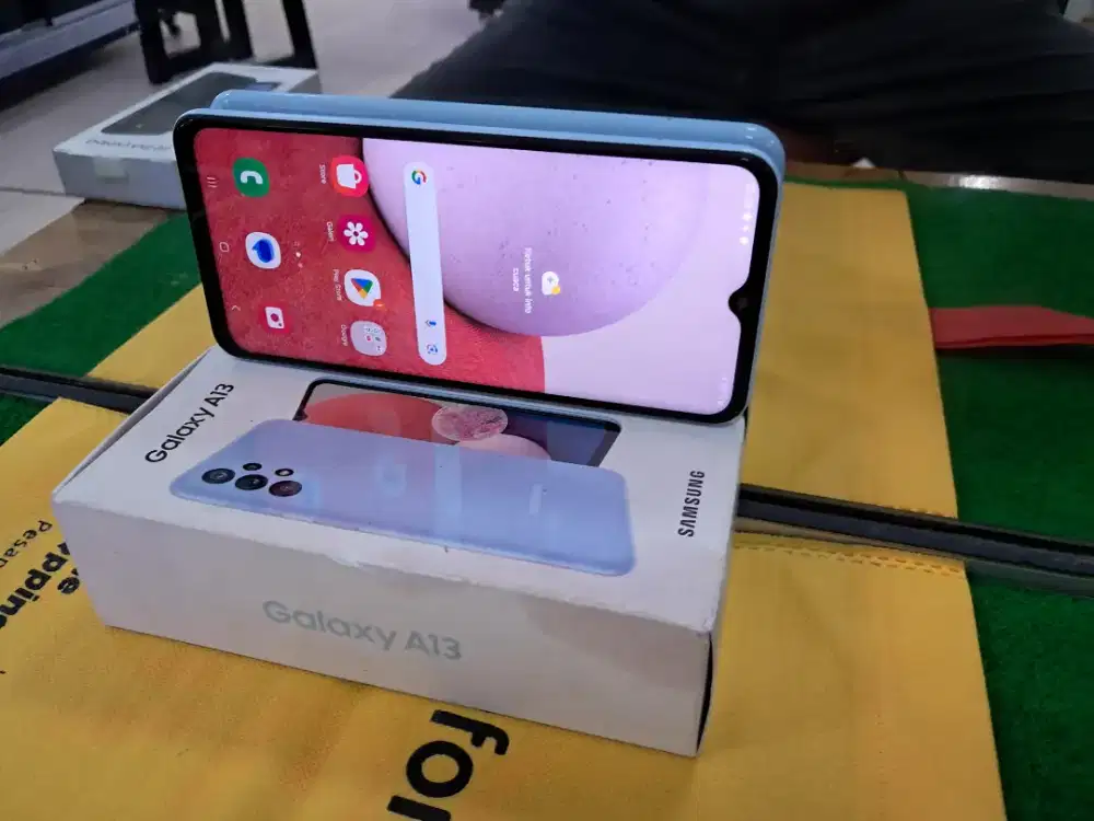 Samsung A13 Ram 6/128 gb lengkap tampa minus
