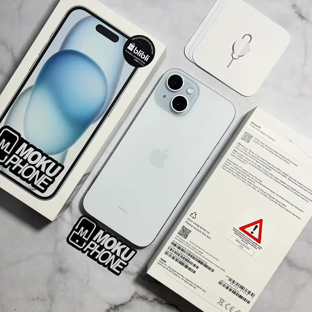 IPHONE 15 128GB BLIBLI BLUE