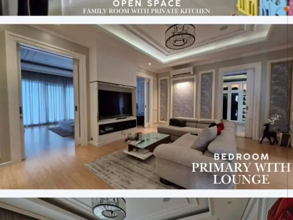 rumah 3lantai full furnished mewah ada lift di  sunter jakarta utara