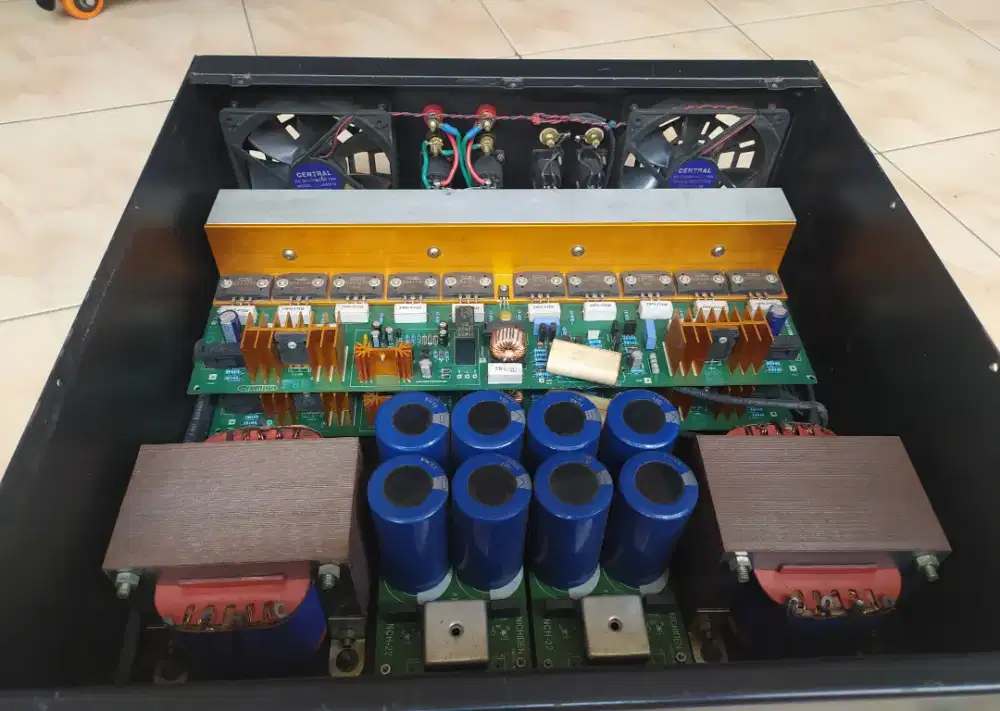Power Amply rakitan 10A x 2 CT 47