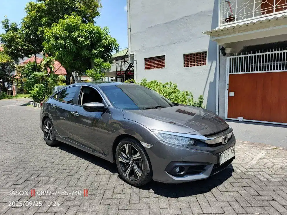Dp.25jt // HONDA CIVIC TURBO ES 1.5 MATIC 2017 ‼️ISTIMEWAH