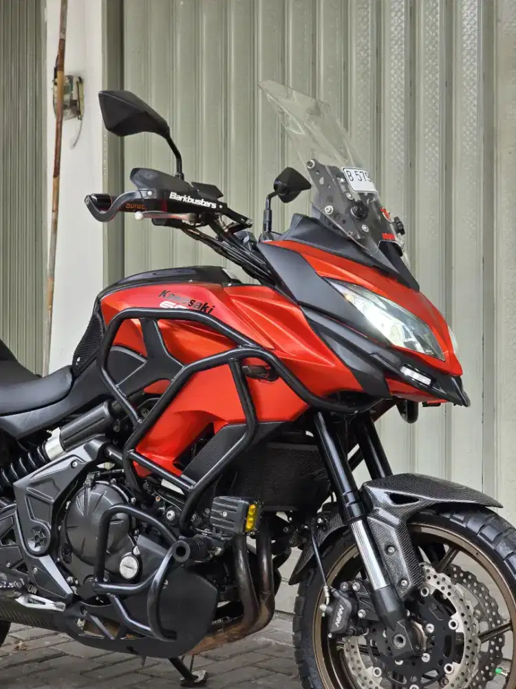 Moge Adventure Kawasaki Versys 650 th 2015 Modif Turing Mulus Siap Gas