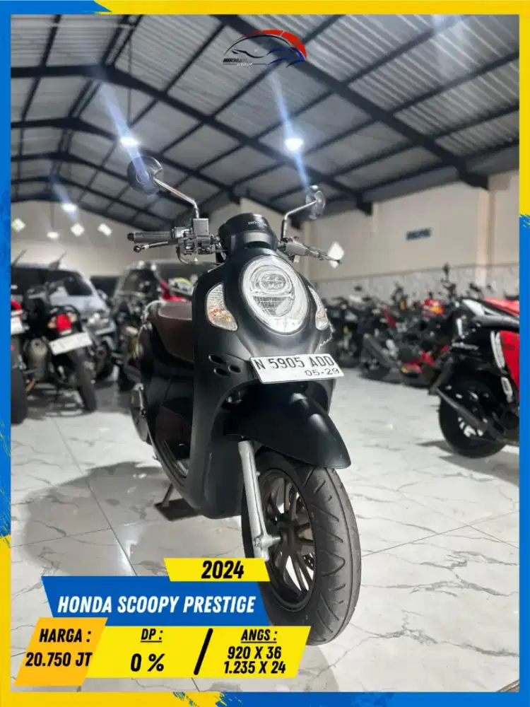 HONDA SCOOPY PRESTIGE 2024 GERCEP MASZEHH HIKMAH MOTOR KEPUH MALANG