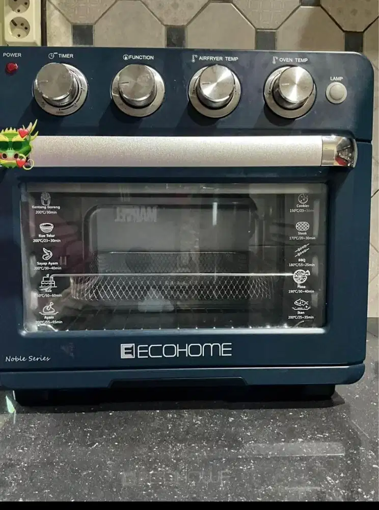 Oven listrik airfryer 25L 10 in 1