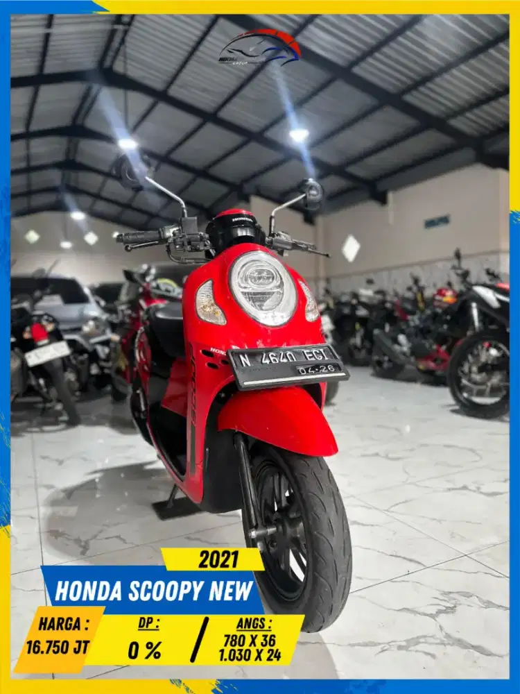 HONDA SCOOPY NEW 2021 GASSKEUN BOSSKU HIKMAH MOTOR KEPUH MALANG