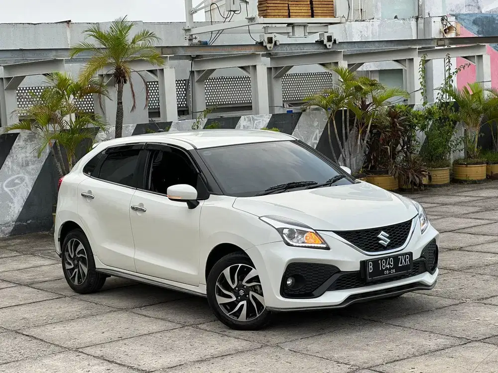 ‼️dp10‼️km low Suzuki Baleno Hatchback AT Putih 2020 2019