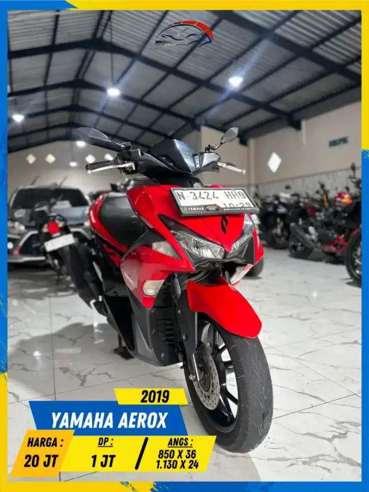 YAMAHA AEROX 2019 GASS POLL MASZEEHH HIKMAH MOTOR KEPUH MALANG