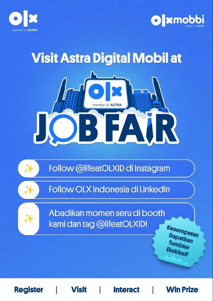 LOWONGAN KERJA OLX - DEALER CONSULTANT