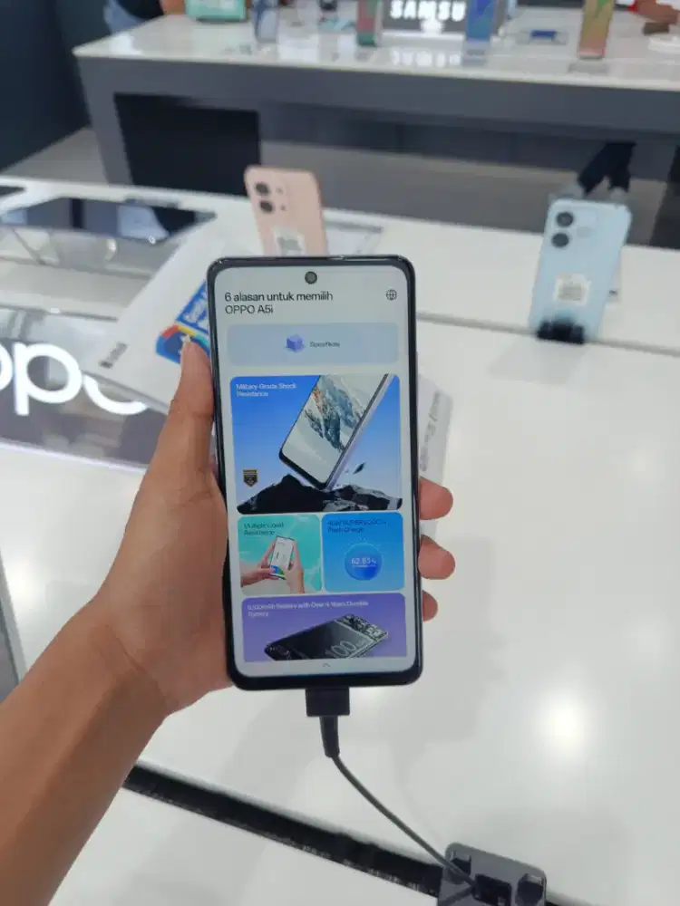 Oppo A5i Garansi resmi dan free human eror 6 bulan