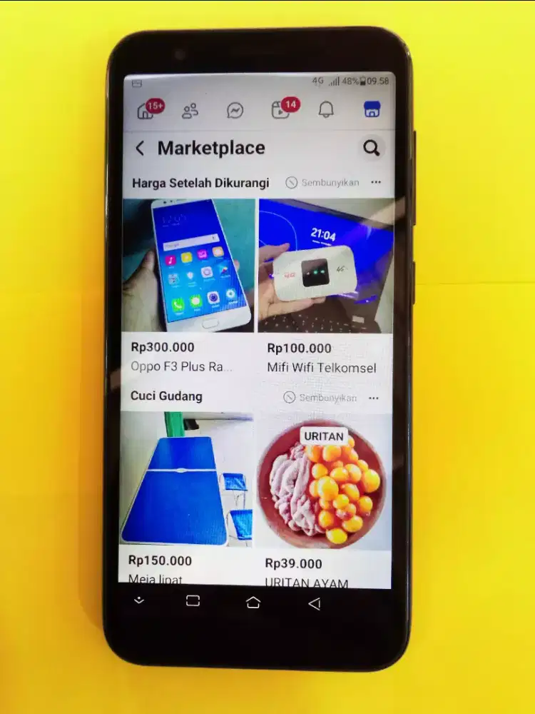 Asuz L1 normal jaya mulus no minus layar ori 5 inc ram 2/16