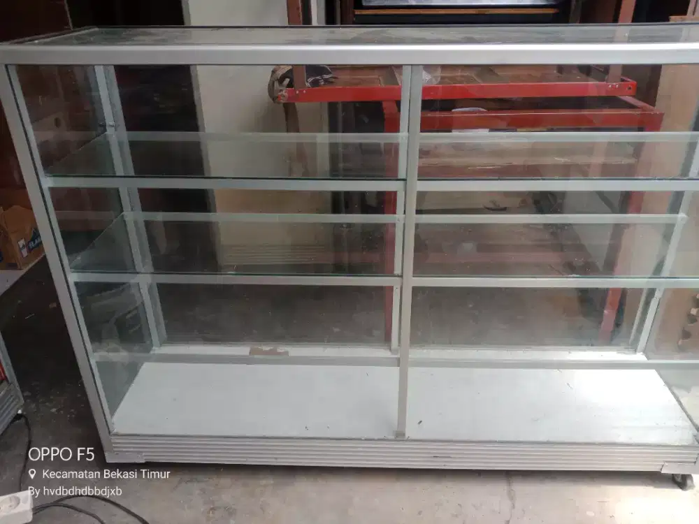 Etalase warung 1.5 meter lengkap
