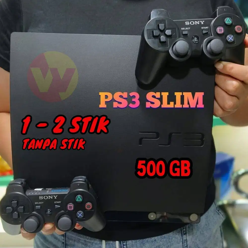 SONY PS3 Slim MesinAja-2TB ready stok di Wijaya Games