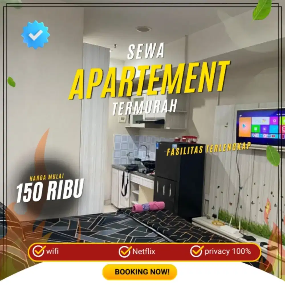 Sewa Apartemen Harian Jakarta Pusat GREEN PRAMUKA Termurah