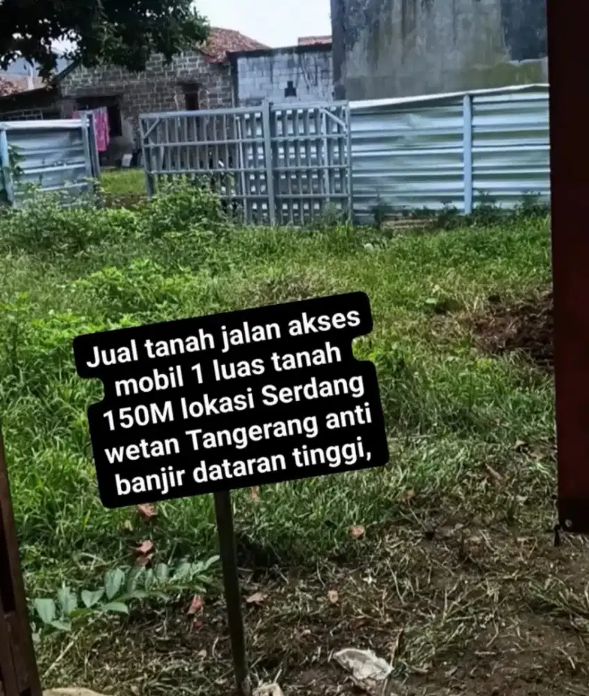 Tanah dijual 150M