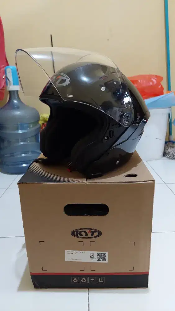 Kyt nfj size L Black Glossy