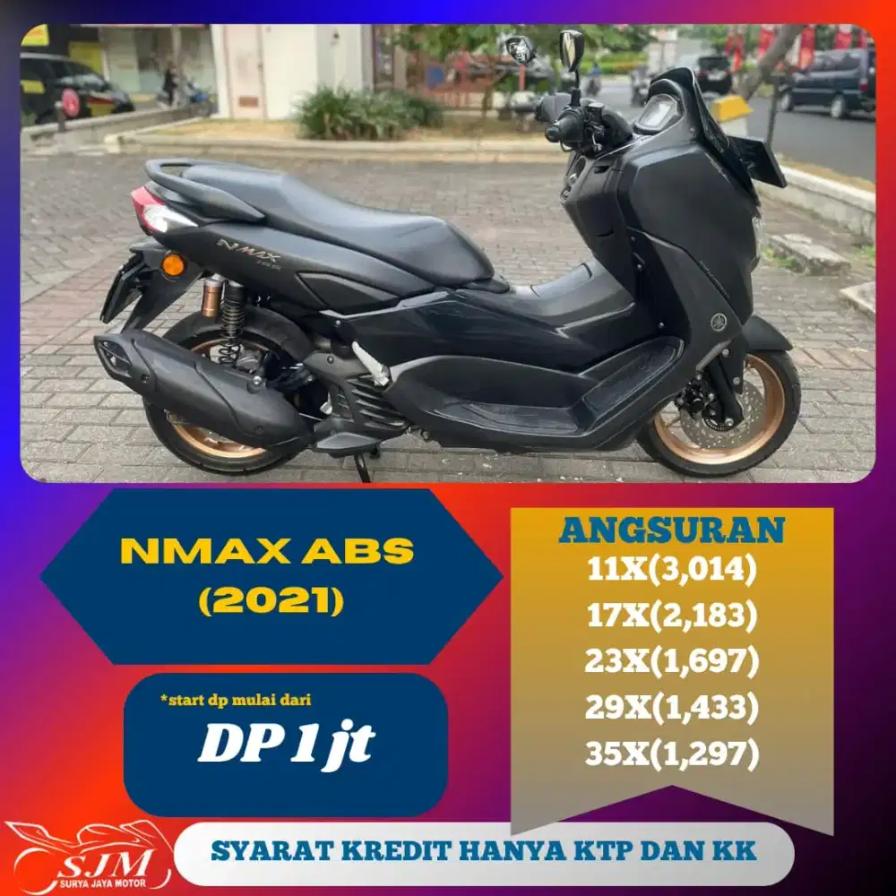YAMAHA NMAX ABS 2021 SIAP PAKAI