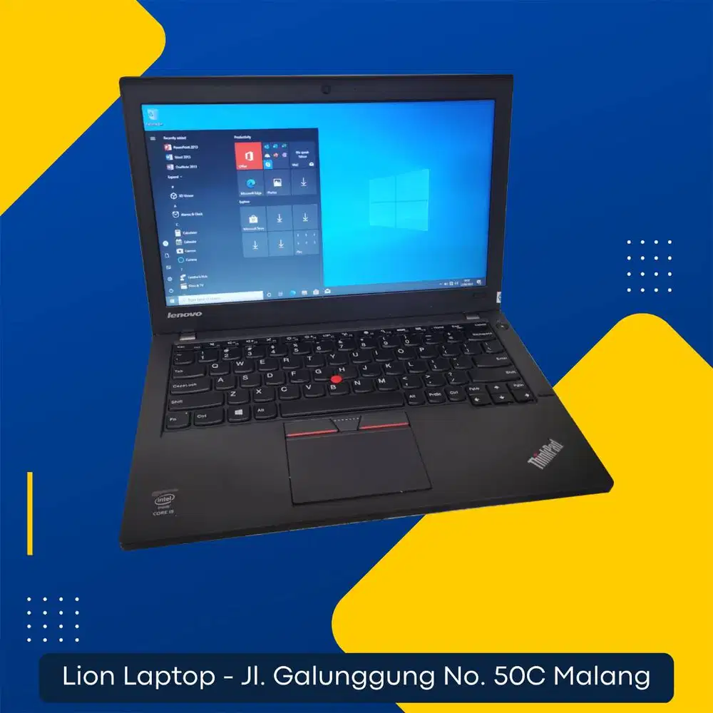 RAM 8GB SSD 256GB Core i5 Lenovo Thinkpad X250 [22|10]