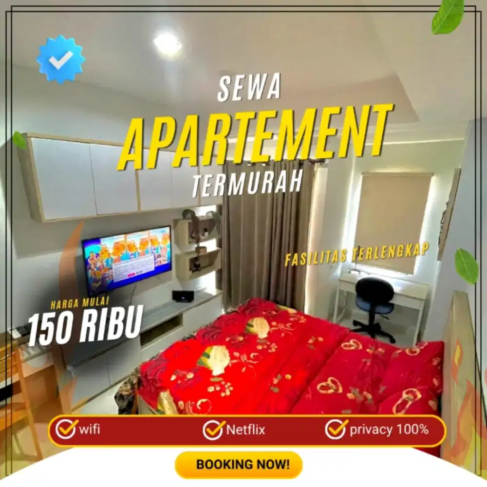 Sewa Apartemen Tangerang SPRINGWOOD RESIDENCE Harian Transit Termurah