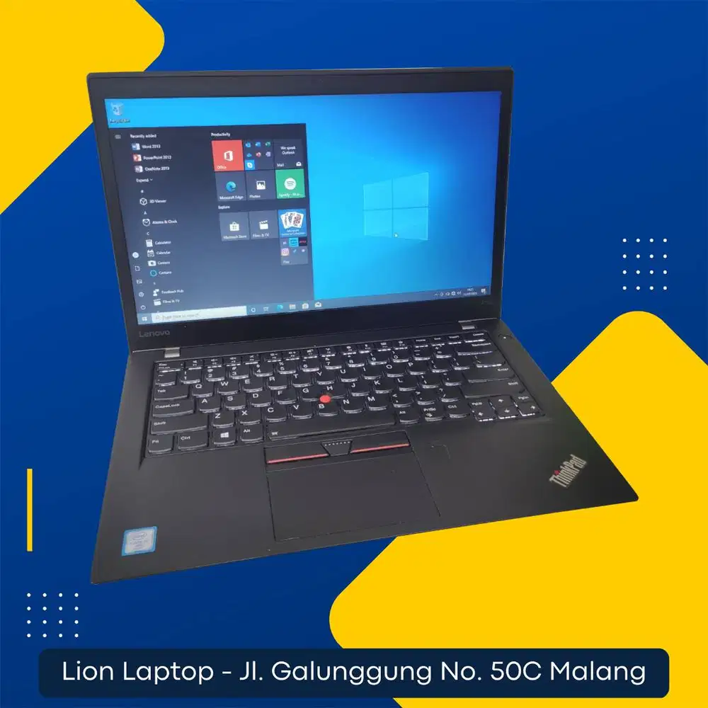 RAM 8GB SSD 256GB Core i7 SLIM Lenovo Thinkpad T470s [22|10]