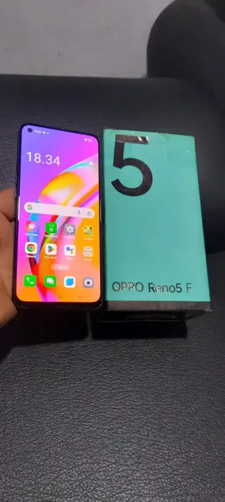 Jual hp oppo reno 5f fulset