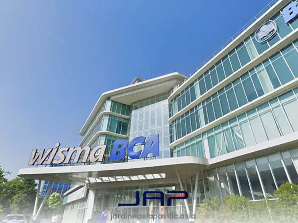 Sewa Kantor Wisma BCA Luas 226 M2 Bare BSD Tangerang Strategis