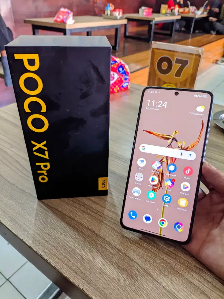 Poco X7 Pro 5G Ram 12/512GB Fullshet Original