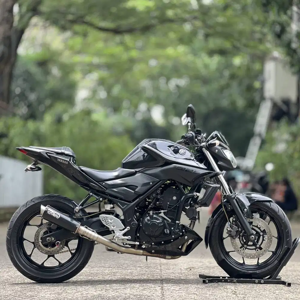 YAMAHA MT25 OLD HITAM 2019 KM RENDAH PAJAK PANJANG SIAP GAS