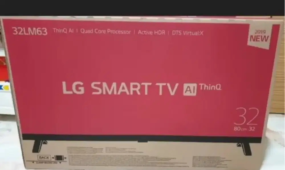 Smart TV LG Ori lengkap dus minus