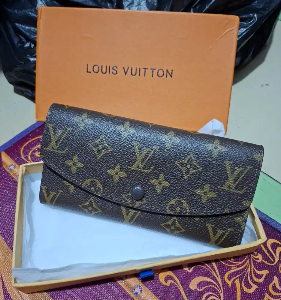 Dompet kulit asli LV wanita