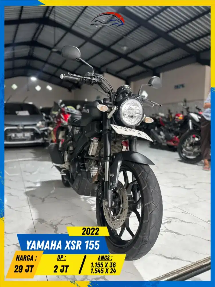 YAMAHA XSR 155 2022 BEKAS BERKUALITAS HIKMAH MOTOR KEPUH MALANG