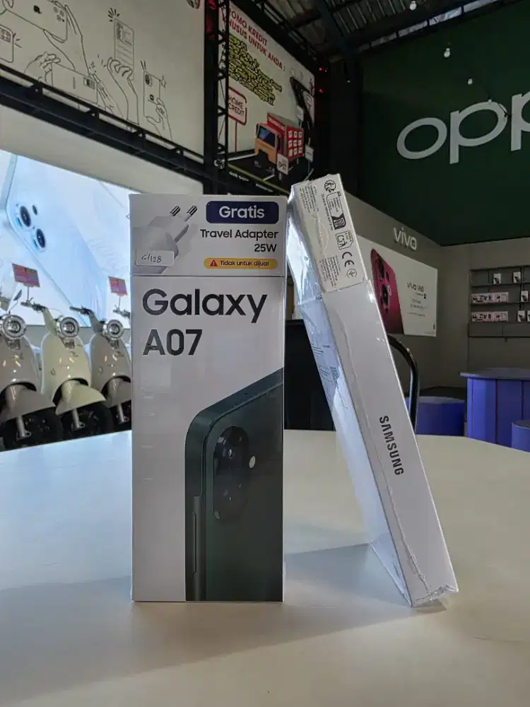 Samsung galaxy A07 , ram 4+4/64 ready stok