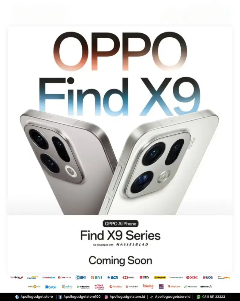 [OPPO EXPERIENCE STORE AMPLAZ] Pree-Order FIND X9 Series !!!