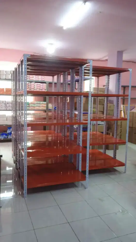 Rak besi rak gudang rak kantor