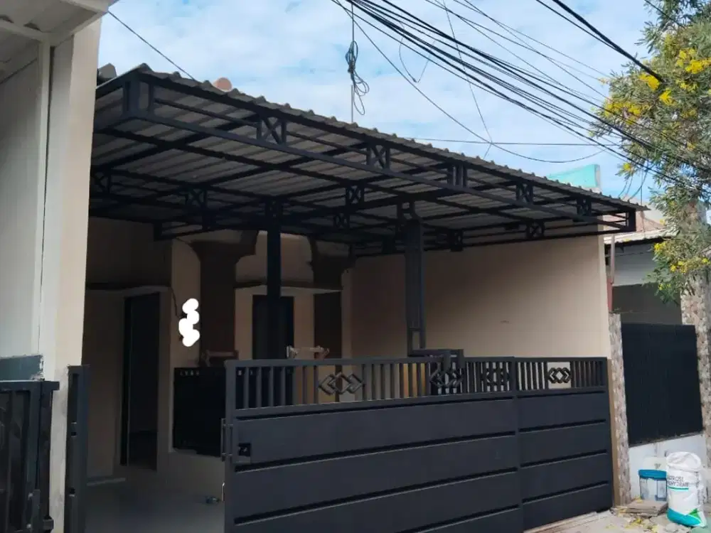 Rumah baru renov  Wiguna one gate sistem hrg 800jtan nego