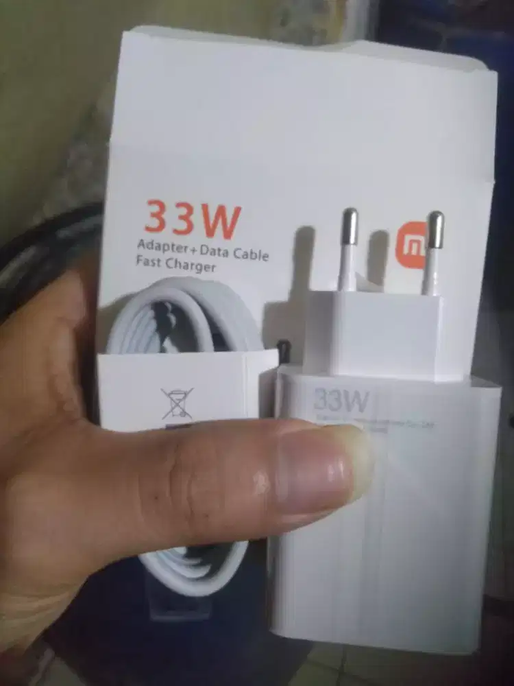 Charger redmi 33 watt baru micro+ type ce