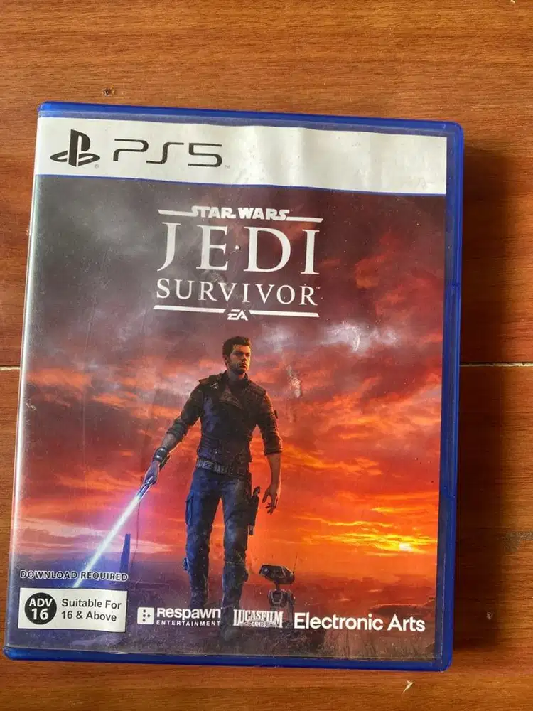 Kaset/BD PS 5 Star Wars jedi Survivo