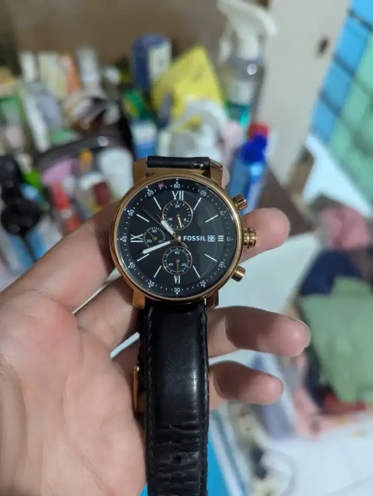 Jam Tangan Fossil Rhet Chronograph Original Unisex
