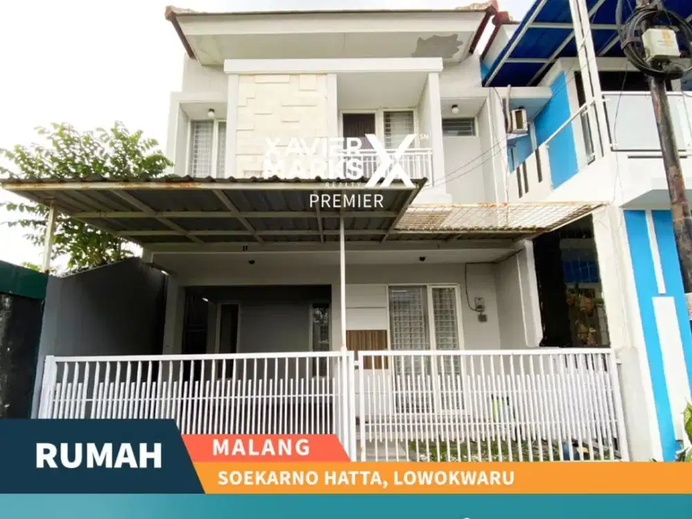 Dijual/Disewakan Rumah 2 Lantai Dekat Soekarno Hatta Lowokwaru Malang