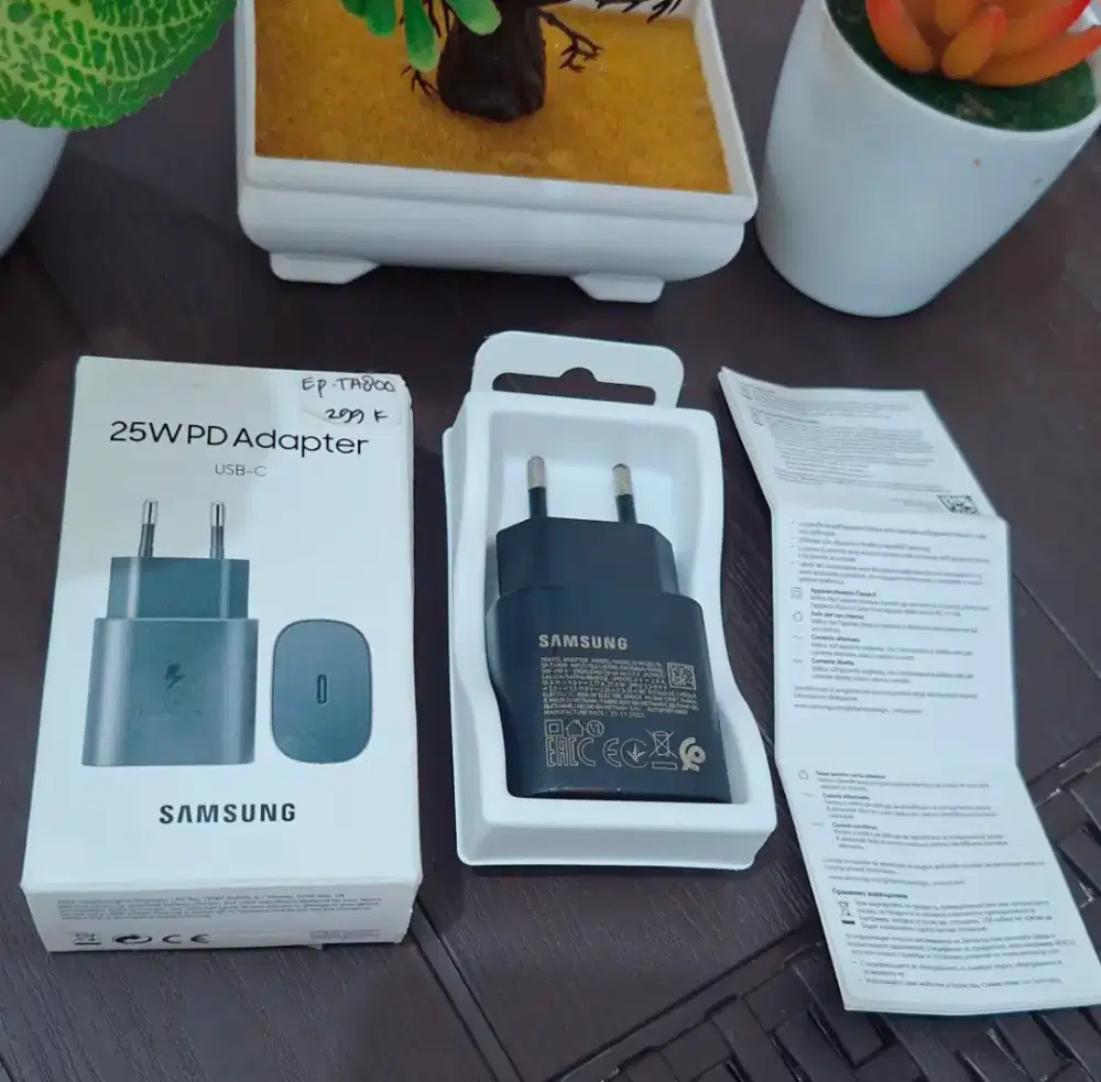 Adapter Charger Samsung 25 Watt Super Fast Charging Original samsung