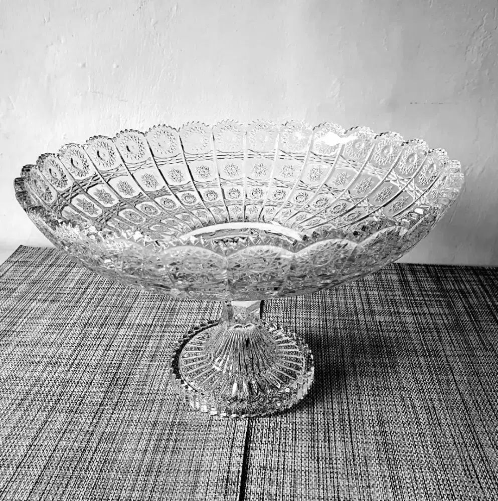 Kristal Capodimonte Classic Fruit & Candy Crystal Bowl