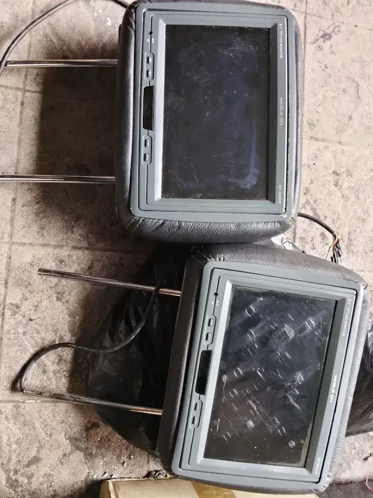 led monitor sandaran kursi mobil