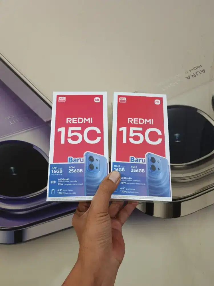 [ Fast respon WA ] Xiaomi Redmi 15C NFC 8+8/256 Garansi resmi 15bln