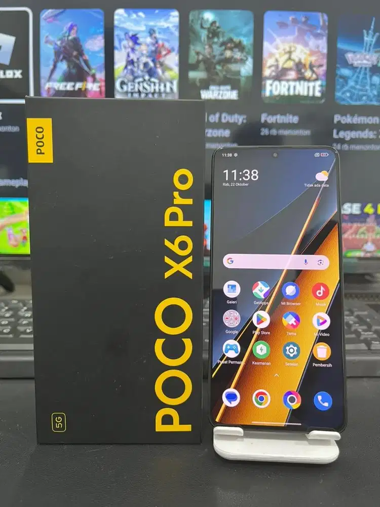 POCO X6 Pro 5G 12/512 SECOND GARANSI RESMI INDONESIA