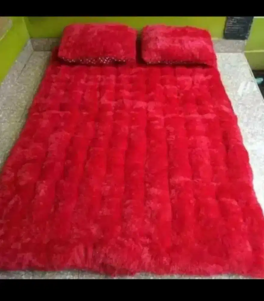 Kasur Menul uk 180x140 tebal 10 free 2 bantal