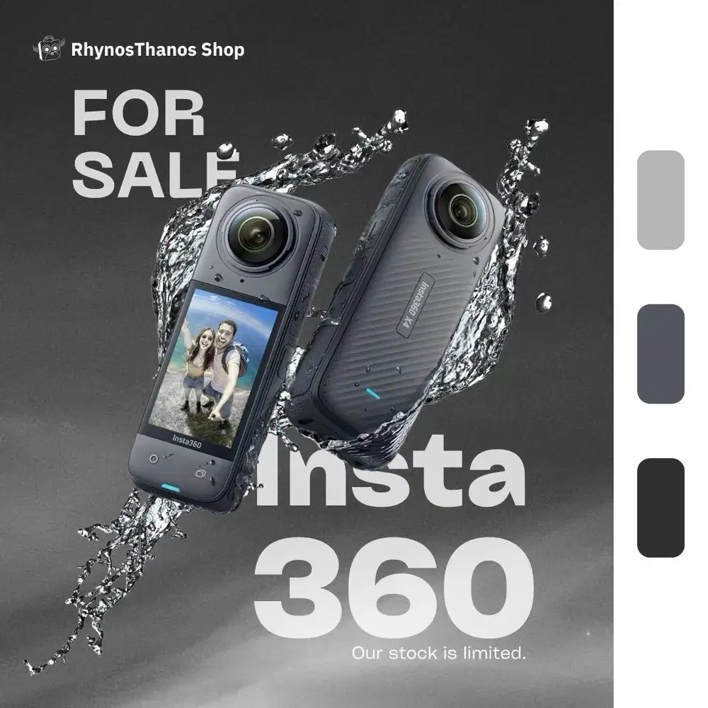 Kamera Insta360 X3 || promo + aksesoris