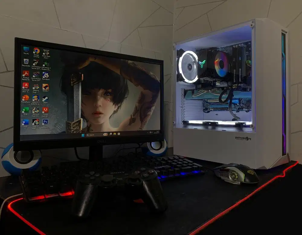 komputer gaming editing core i7 fullset