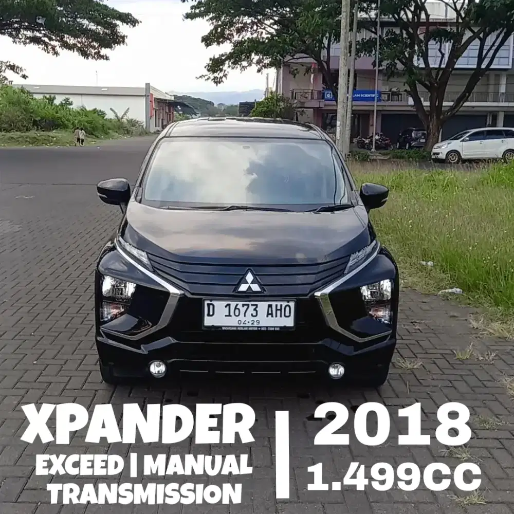 DIJUAL MOBIL MITSUBISHI XPANDER EXCEED 2018 MANUAL